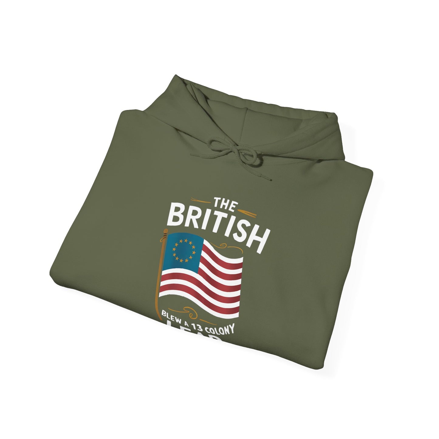 The British Blew a 13 Colony Lead - Unisex Heavy Blend™ Hooded Sweatshirt