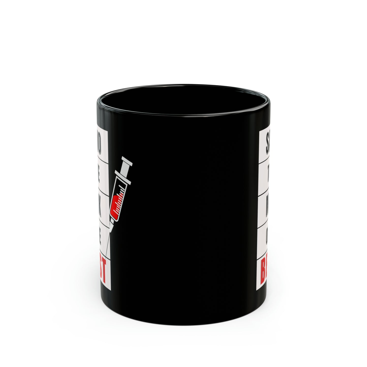 Say No To The Mark Of The Beast Faith Inspired - Black Mug (11oz, 15oz)