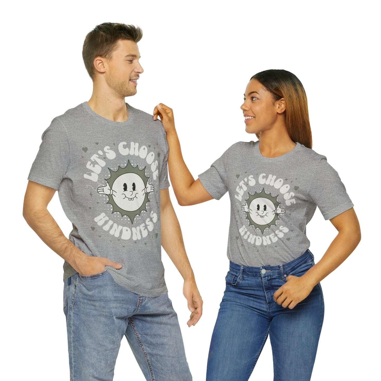 Let's Choose Kindness - Unisex Jersey Short Sleeve Tee