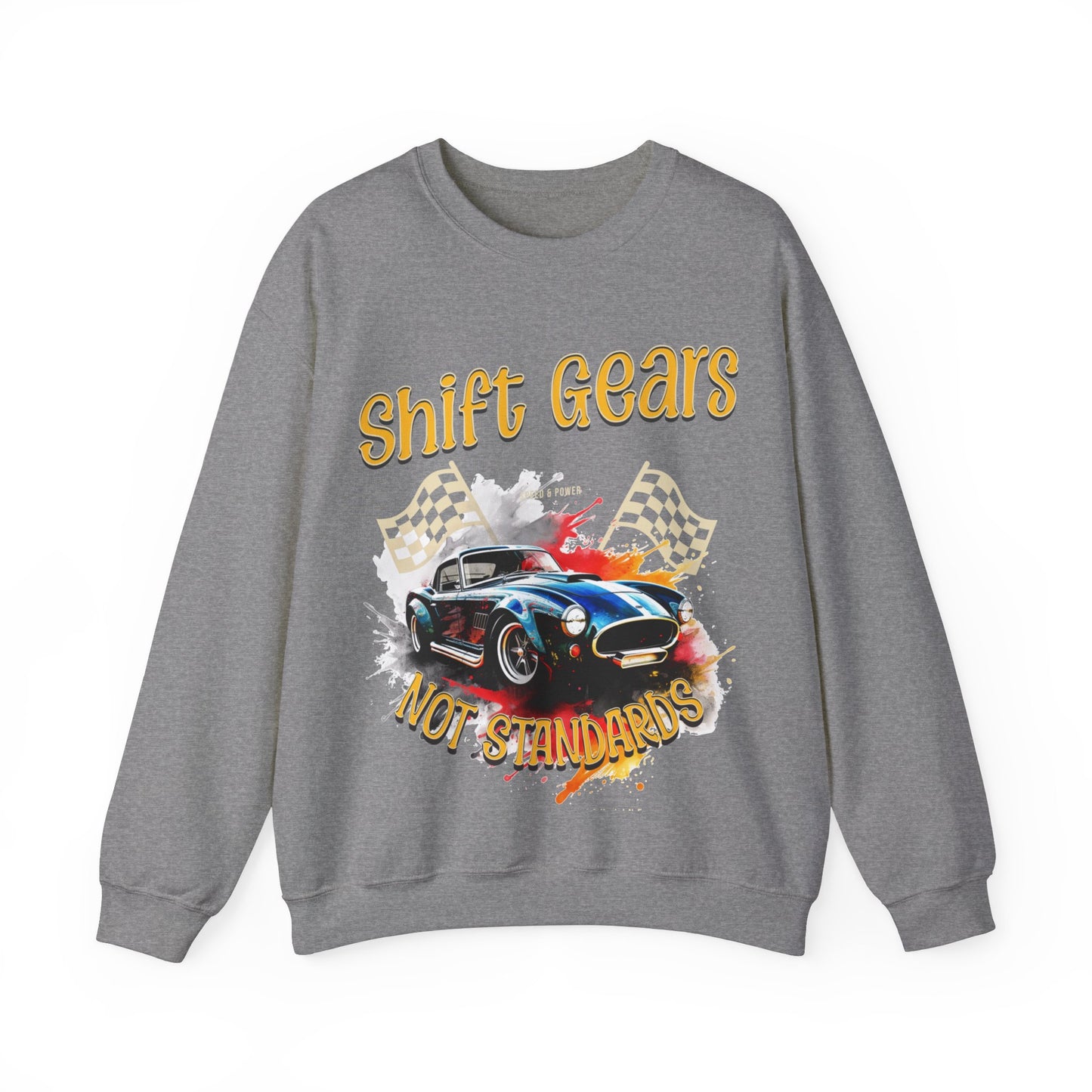 Shift Gears Not Standards Inspirational - Unisex Heavy Blend™ Crewneck Sweatshirt