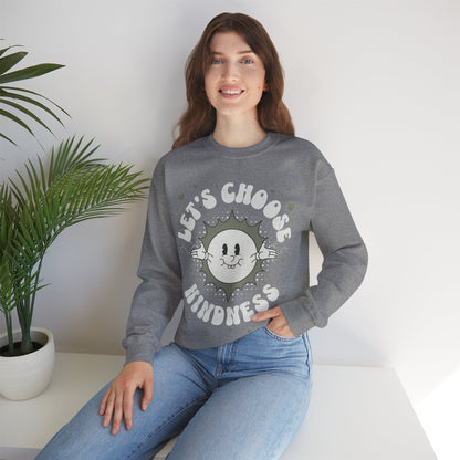 Let's Choose Kindness - Unisex Heavy Blend™ Crewneck Sweatshirt