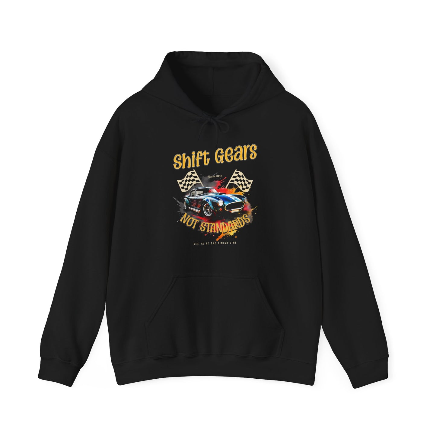 Shift Gears Not Standards - Unisex Heavy Blend™ Hooded Sweatshirt