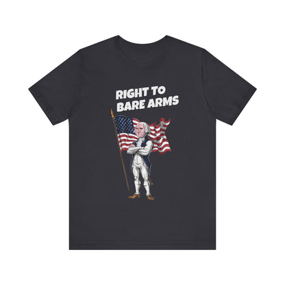 Right To Bare Arms - Unisex Jersey Short Sleeve Tee