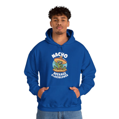 Nacho Average Glass Blower - Unisex Heavy Blend™ Hooded Sweatshirt