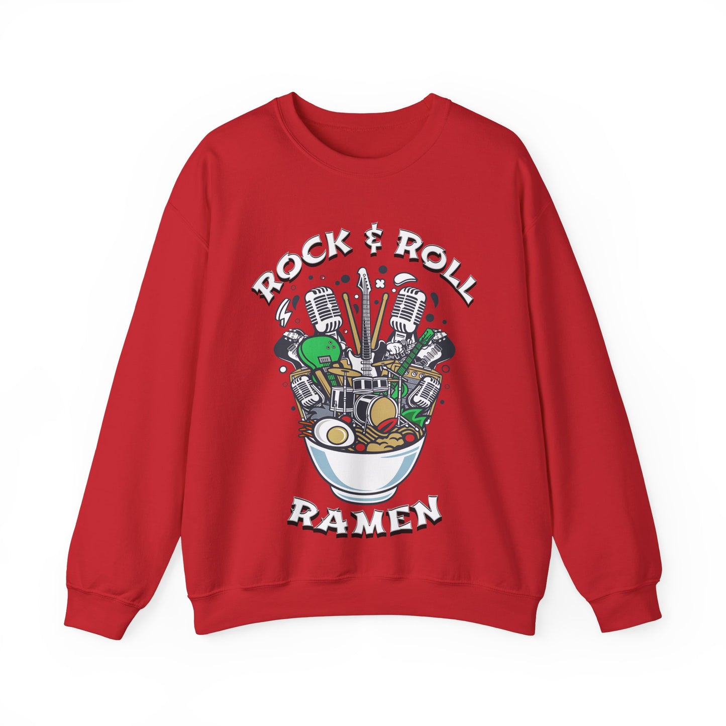 Rock & Roll Ramen - Unisex Heavy Blend™ Crewneck Sweatshirt