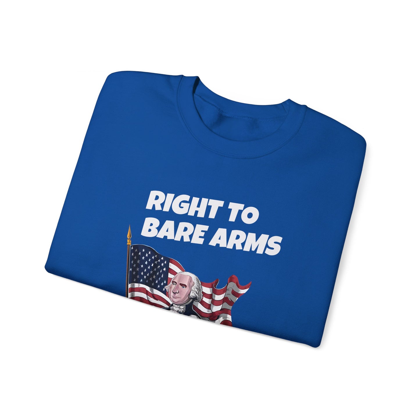 Right To Bare Arms - Unisex Heavy Blend™ Crewneck Sweatshirt