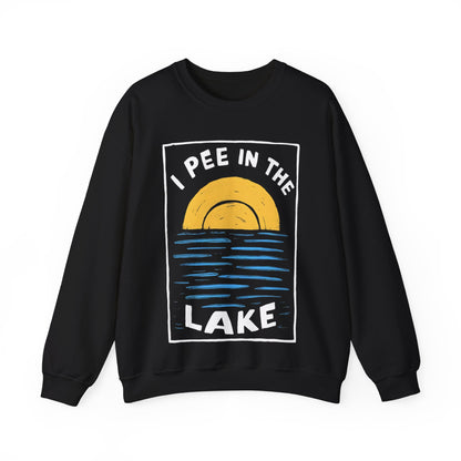 I Pee In The Lake - Unisex Heavy Blend™ Crewneck Sweatshirt