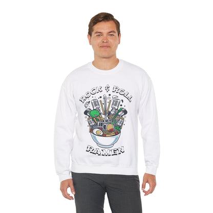 Rock & Roll Ramen - Unisex Heavy Blend™ Crewneck Sweatshirt