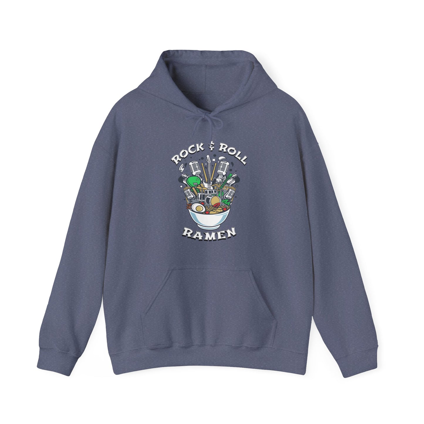 Rock & Roll Ramen - Unisex Heavy Blend™ Hooded Sweatshirt