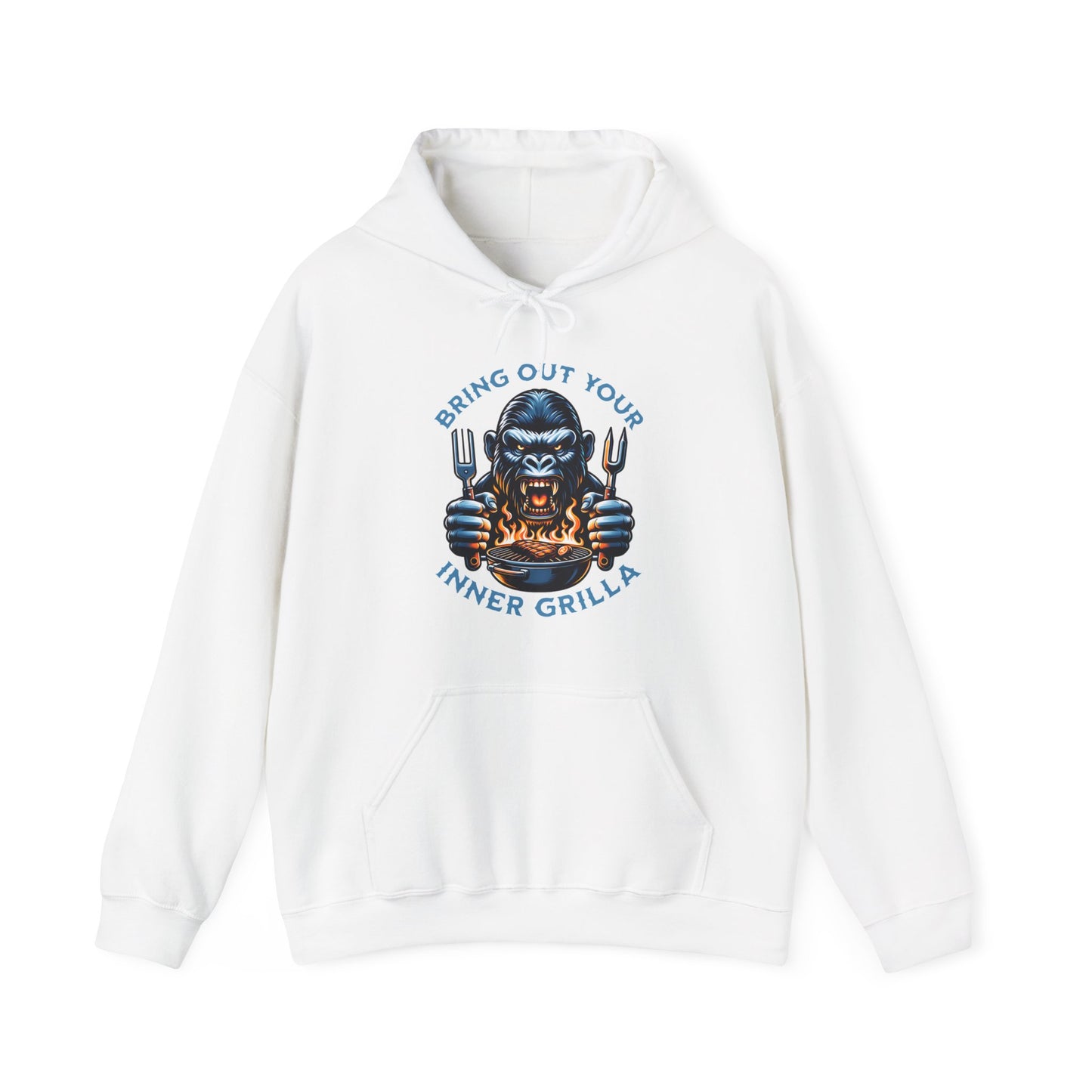 Bring Out Your Inner Grilla - Unisex Heavy Blend™ Hooded Sweatshirt