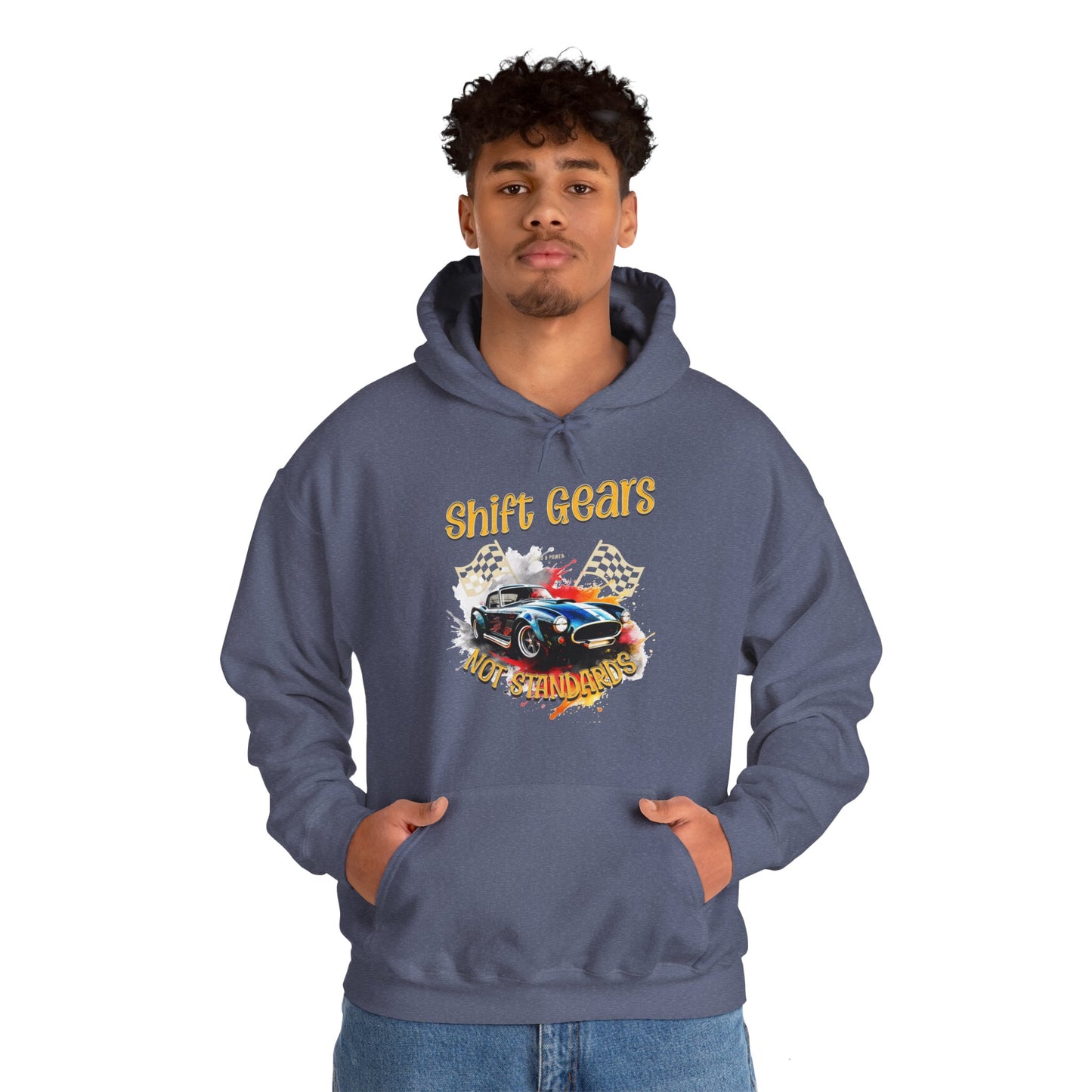 Shift Gears Not Standards Inspirational - Unisex Heavy Blend™ Hooded Sweatshirt