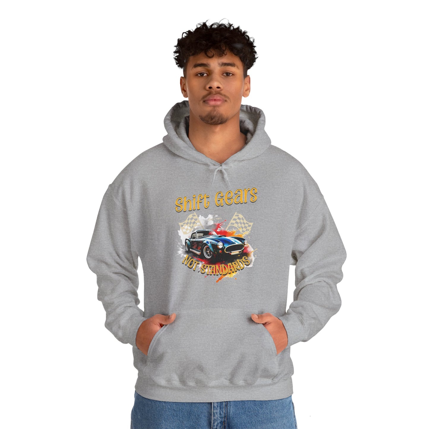 Shift Gears Not Standards Inspirational - Unisex Heavy Blend™ Hooded Sweatshirt