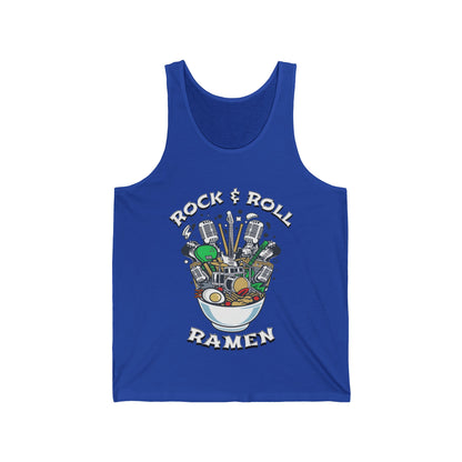 Rock & Roll Ramen - Unisex Jersey Tank