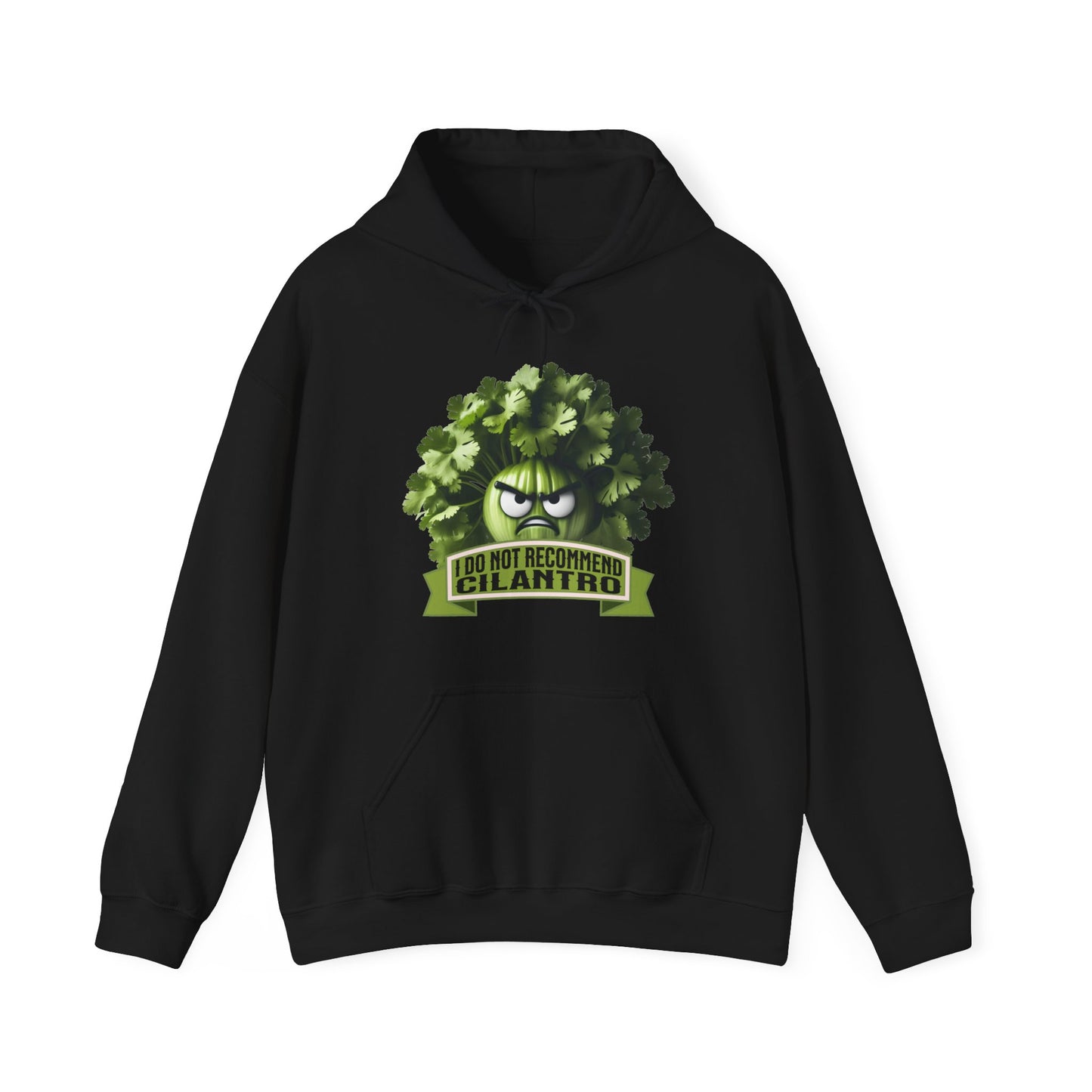 I Do Not Recommend Cilantro Funny - Unisex Heavy Blend™ Hooded Sweatshirt