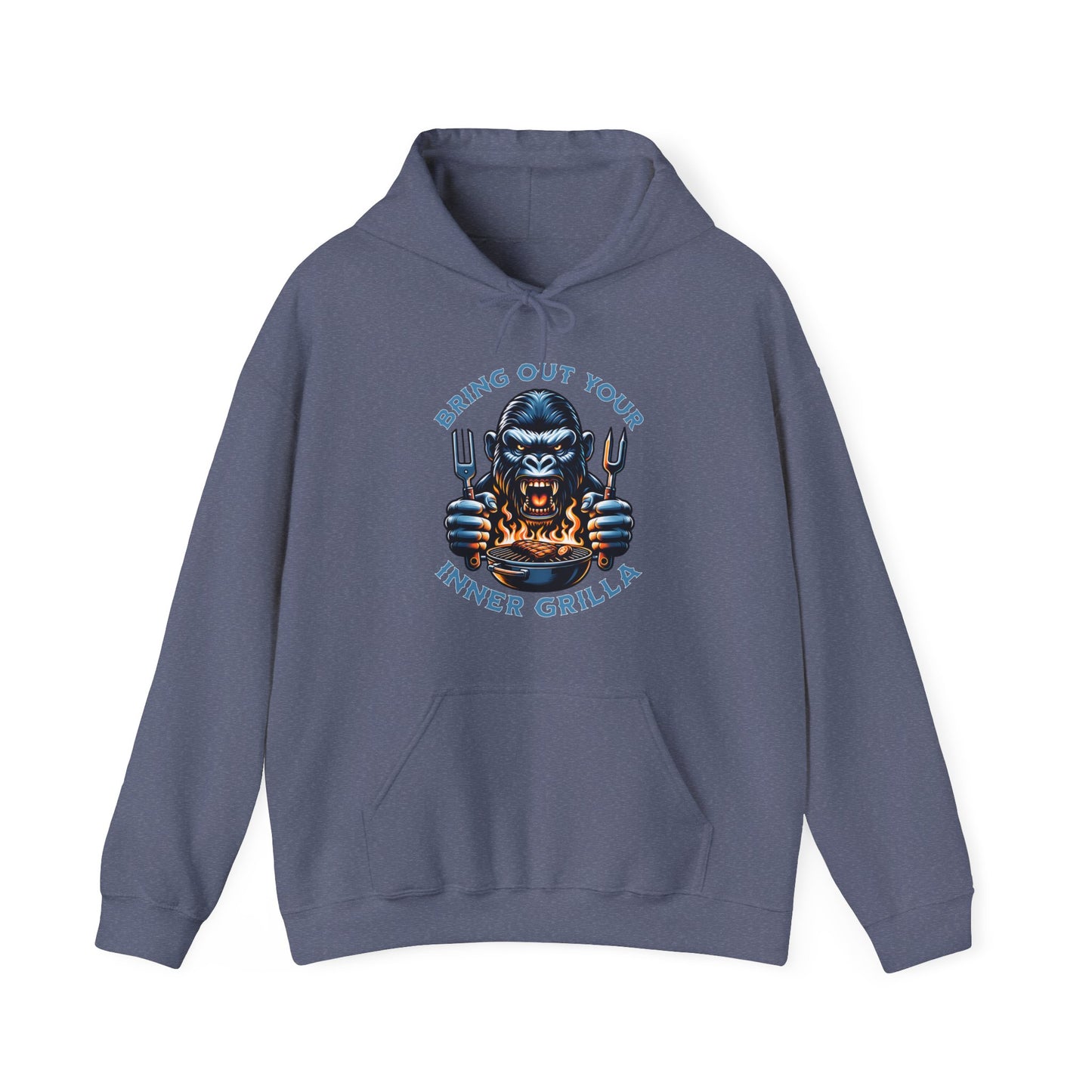 Bring Out Your Inner Grilla - Unisex Heavy Blend™ Hooded Sweatshirt