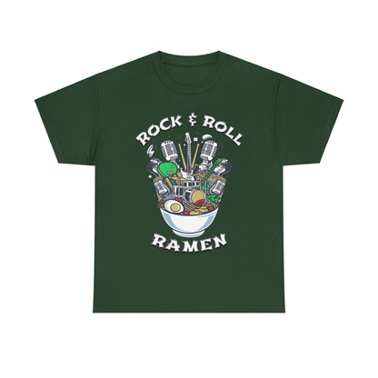 Rock & Roll Ramen - Unisex Heavy Cotton Tee