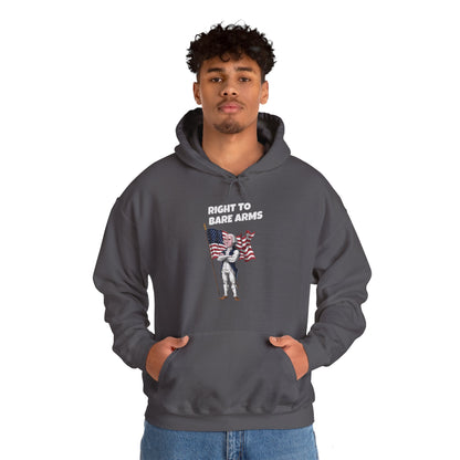 Right To Bare Arms - Unisex Heavy Blend™ Hooded Sweatshirt