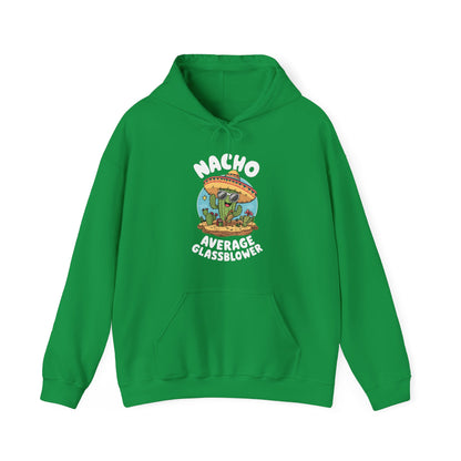 Nacho Average Glass Blower - Unisex Heavy Blend™ Hooded Sweatshirt