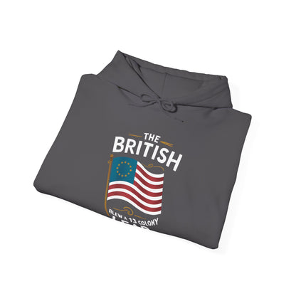 The British Blew a 13 Colony Lead - Unisex Heavy Blend™ Hooded Sweatshirt