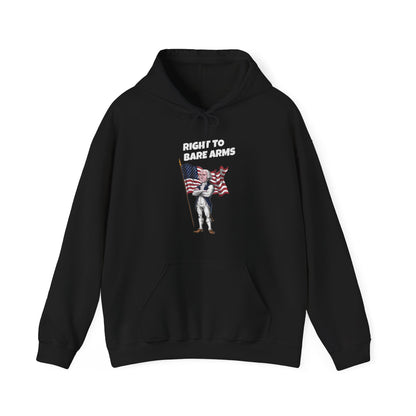 Right To Bare Arms - Unisex Heavy Blend™ Hooded Sweatshirt