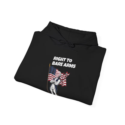 Right To Bare Arms - Unisex Heavy Blend™ Hooded Sweatshirt