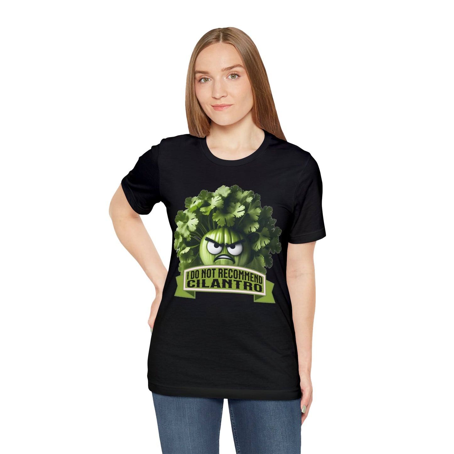 I Do Not Recommend Cilantro Funny - Unisex Jersey Short Sleeve Tee