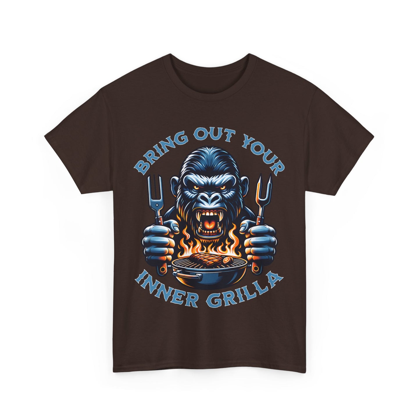 Bring Out Your Inner Grilla Fun - Unisex Heavy Cotton Tee