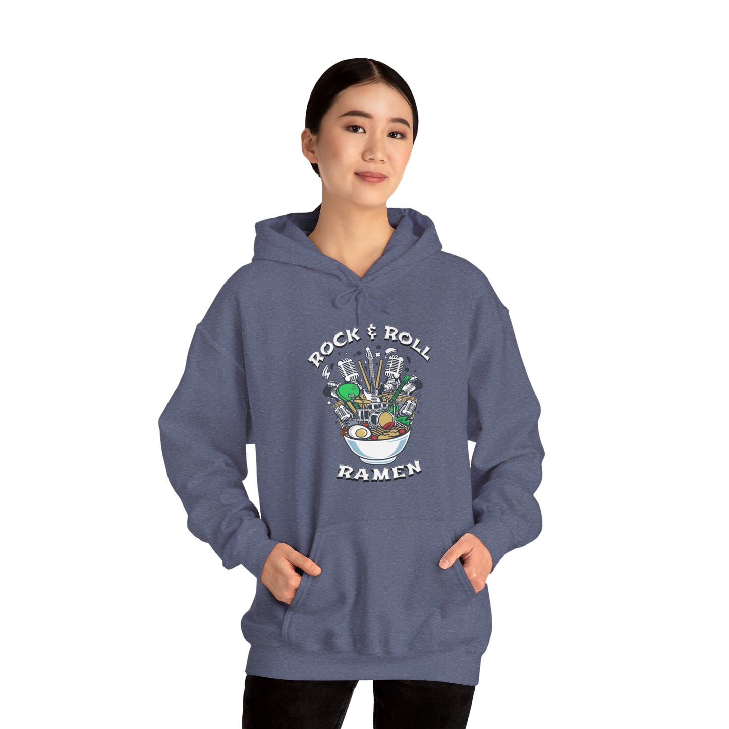 Rock & Roll Ramen - Unisex Heavy Blend™ Hooded Sweatshirt