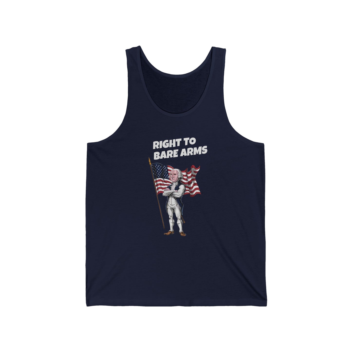 Right To Bare Arms - Unisex Jersey Tank