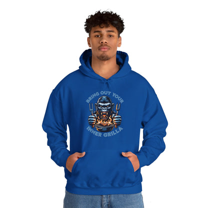 Bring Out Your Inner Grilla - Unisex Heavy Blend™ Hooded Sweatshirt