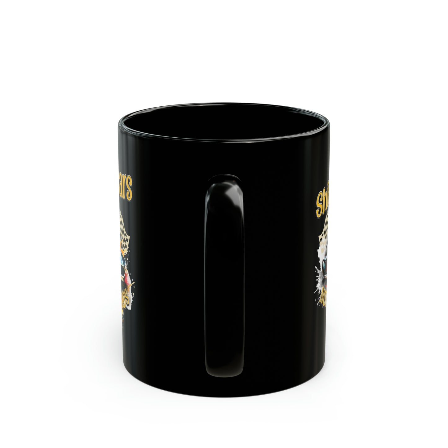 Shift Gears Not Standards - Inspirational Black Mug (11oz, 15oz)