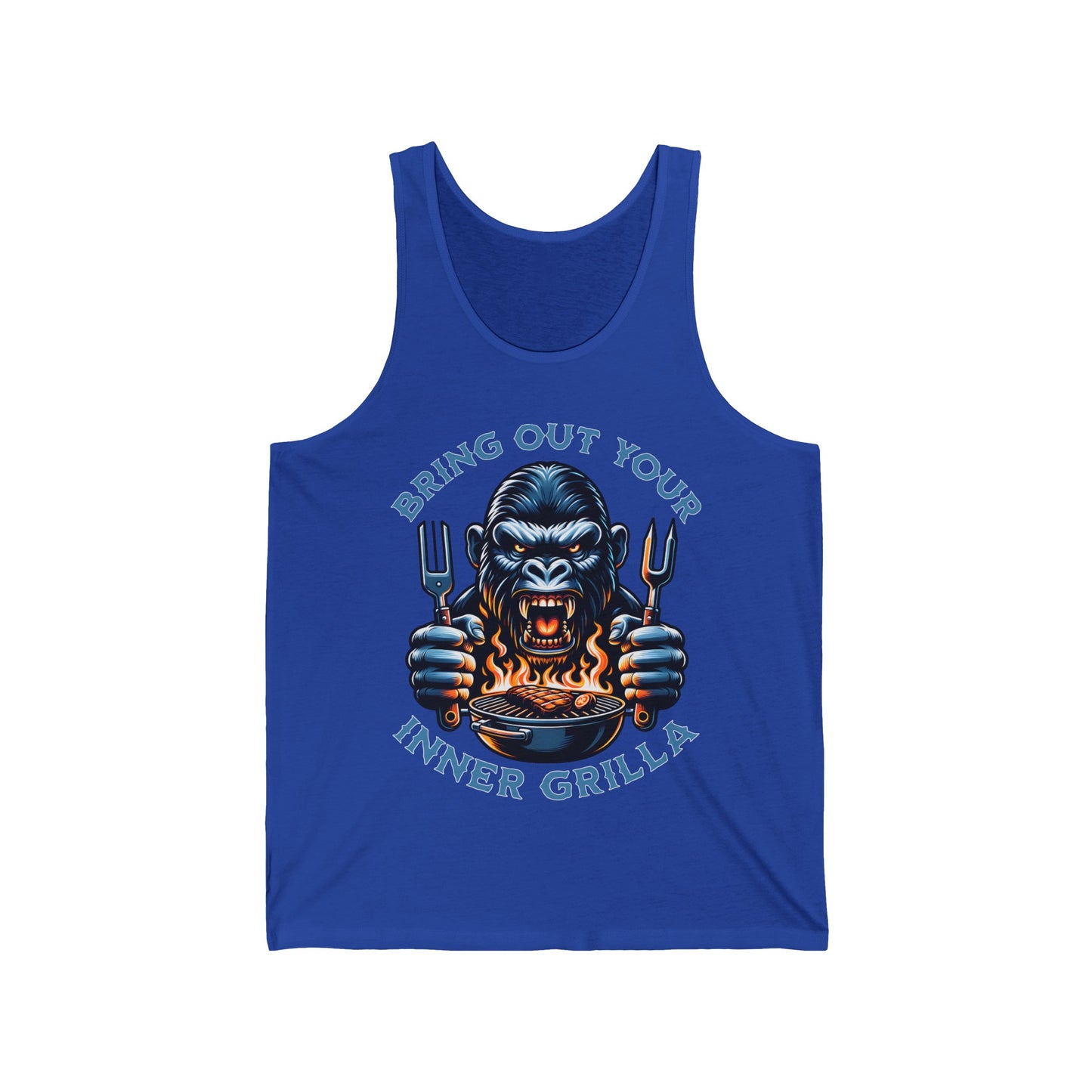 Bring Out Your Inner Grilla - Unisex Jersey Tank