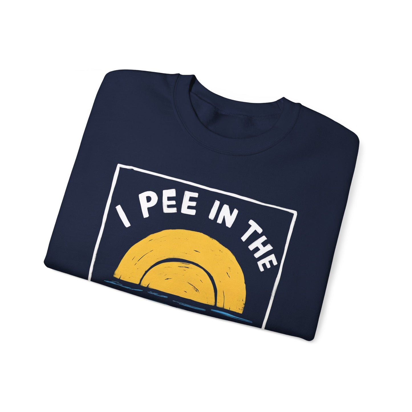 I Pee In The Lake - Unisex Heavy Blend™ Crewneck Sweatshirt