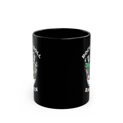 Rock & Roll Ramen - Black Mug (11oz, 15oz)