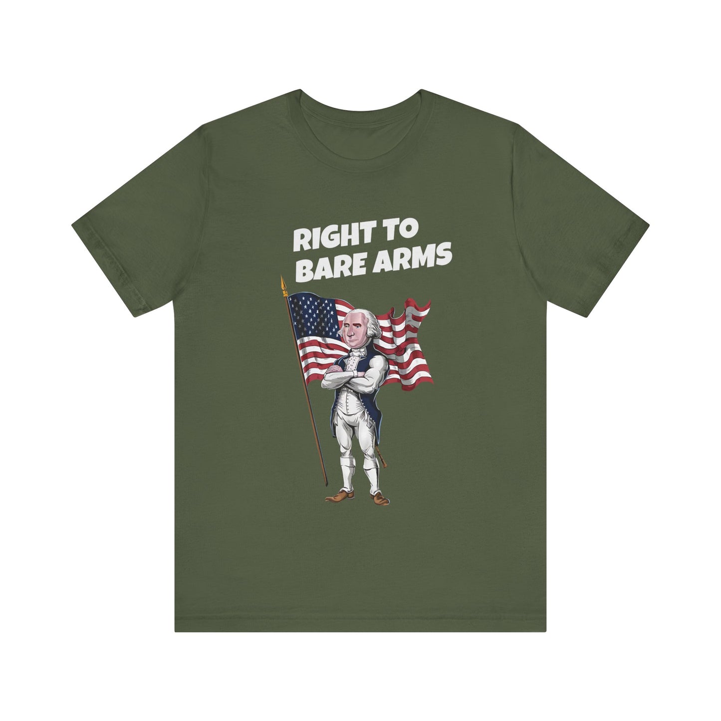 Right To Bare Arms - Unisex Jersey Short Sleeve Tee