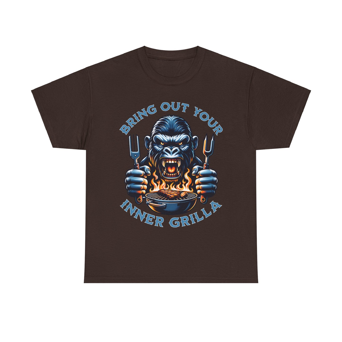 Bring Out Your Inner Grilla Fun - Unisex Heavy Cotton Tee