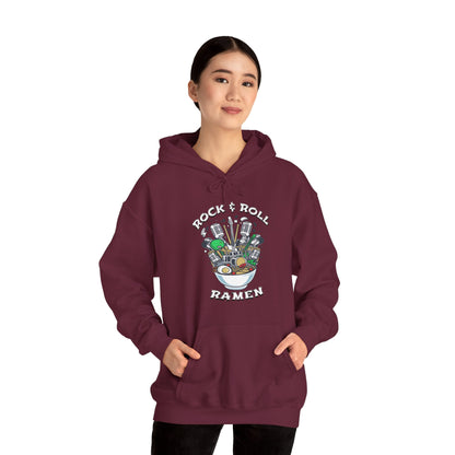 Rock & Roll Ramen - Unisex Heavy Blend™ Hooded Sweatshirt