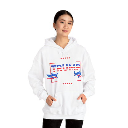 Yes I'm A Trump Girl Get Over It! - Unisex Heavy Blend™ Hooded Sweatshirt