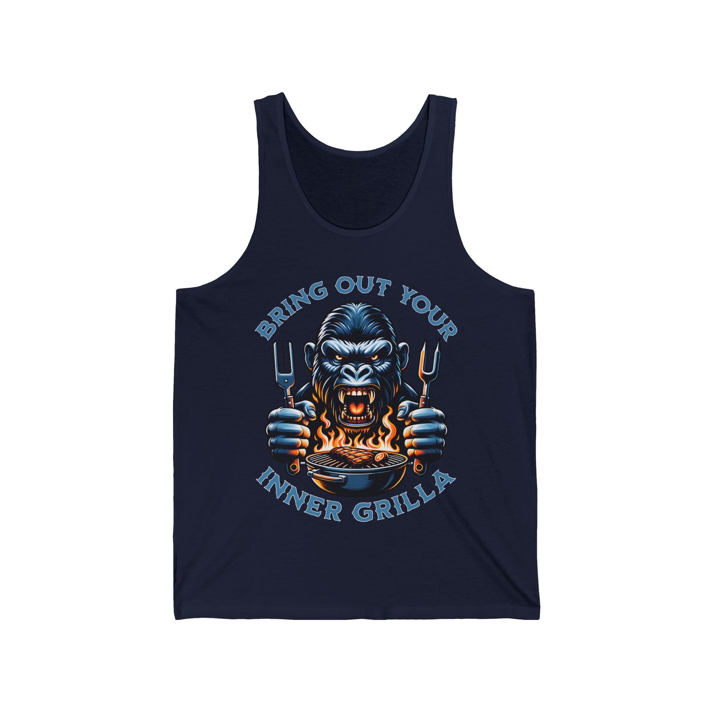 Bring Out Your Inner Grilla - Unisex Jersey Tank