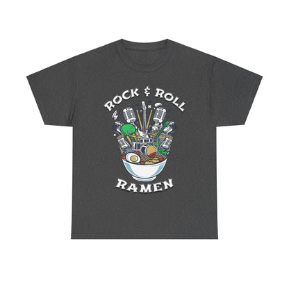 Rock & Roll Ramen - Unisex Heavy Cotton Tee