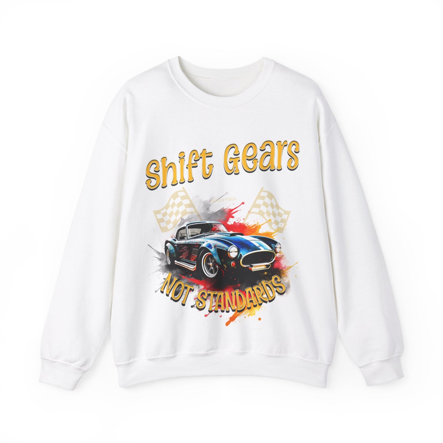 Shift Gears Not Standards Inspirational - Unisex Heavy Blend™ Crewneck Sweatshirt