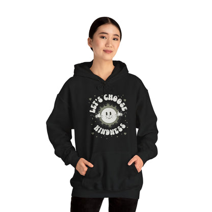 Let's Choose Kindness Inspirational - Unisex Heavy Blend™ Hooded Sweatshirt