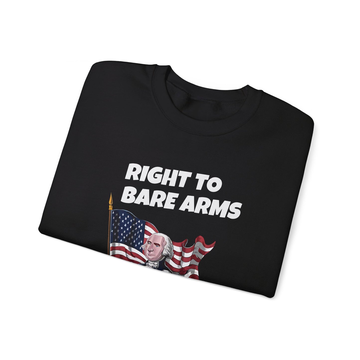 Right To Bare Arms - Unisex Heavy Blend™ Crewneck Sweatshirt