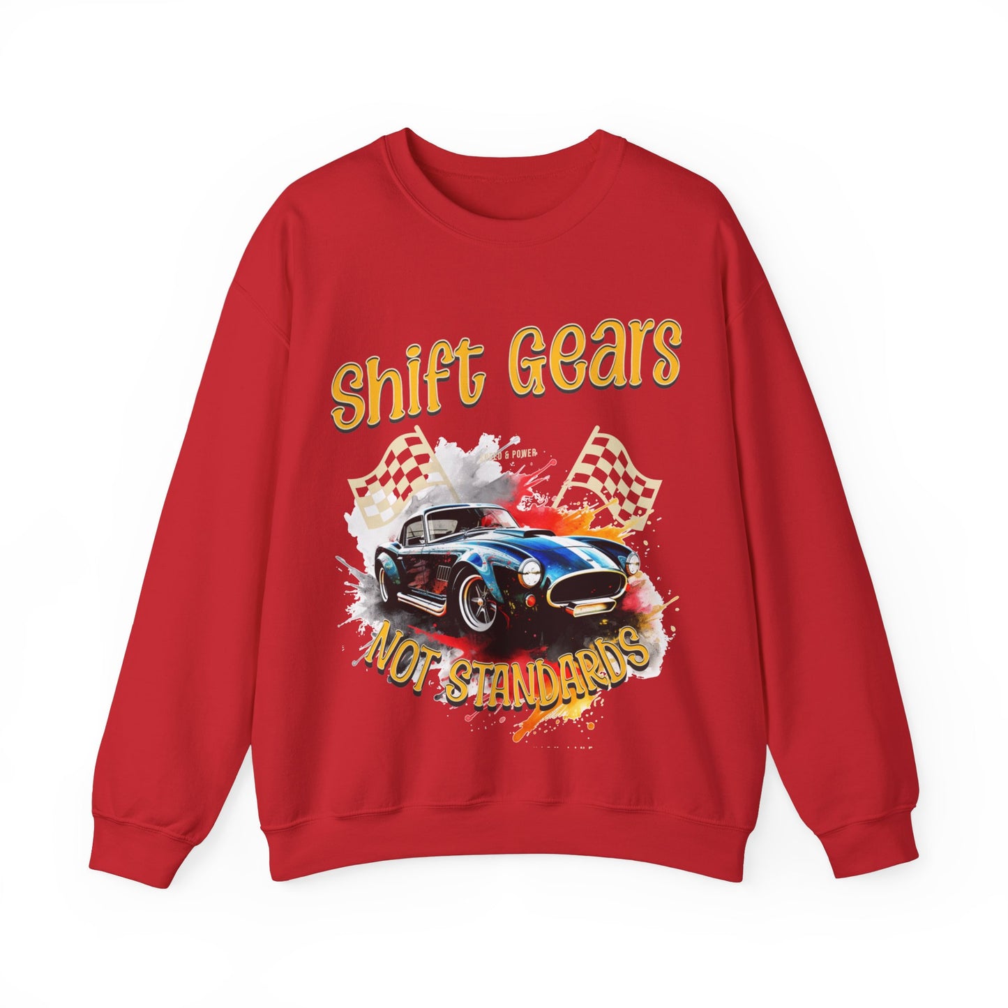 Shift Gears Not Standards Inspirational - Unisex Heavy Blend™ Crewneck Sweatshirt