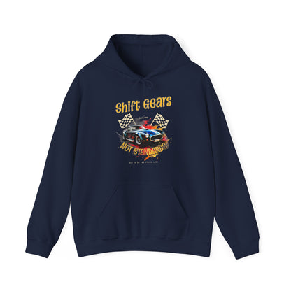 Shift Gears Not Standards - Unisex Heavy Blend™ Hooded Sweatshirt