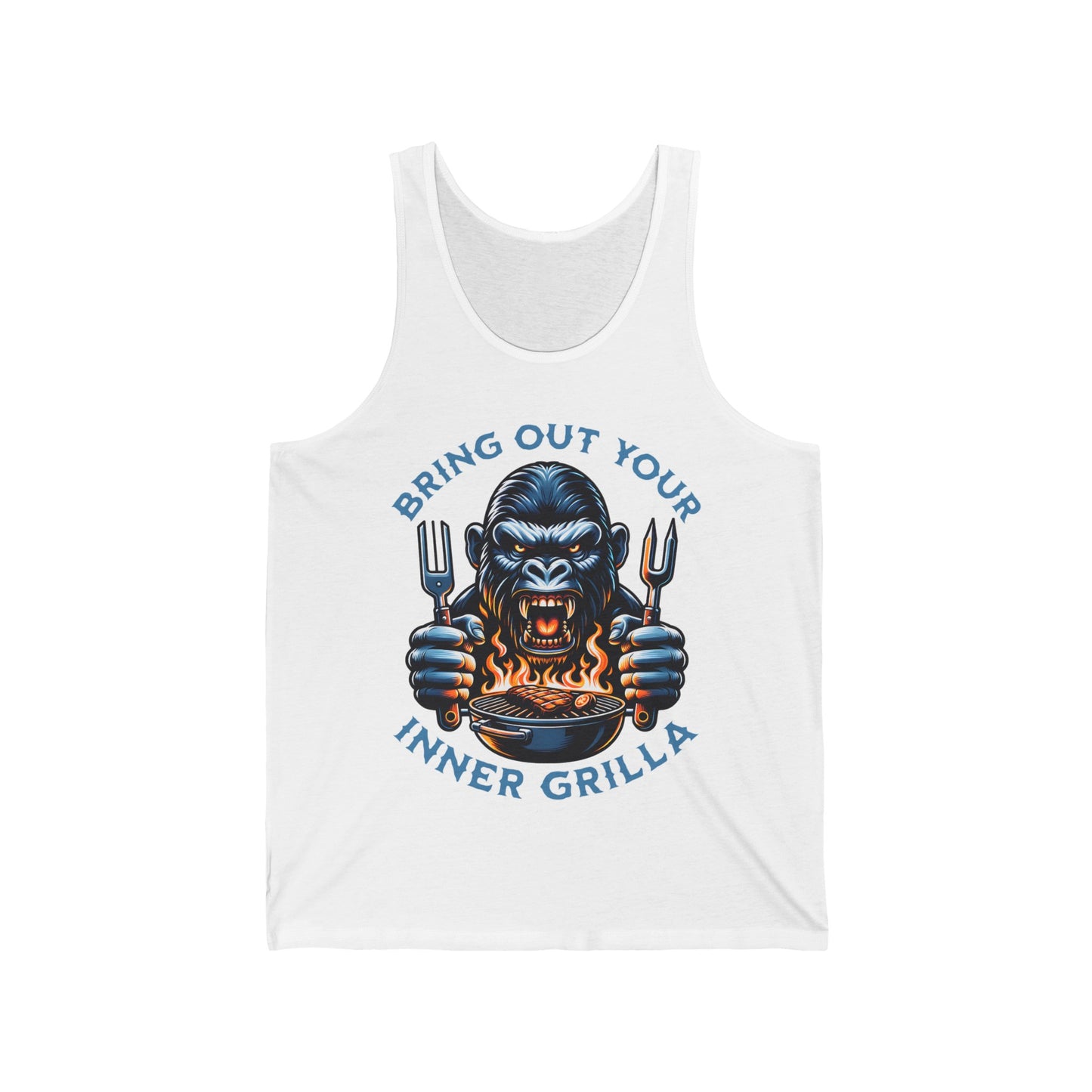 Bring Out Your Inner Grilla - Unisex Jersey Tank