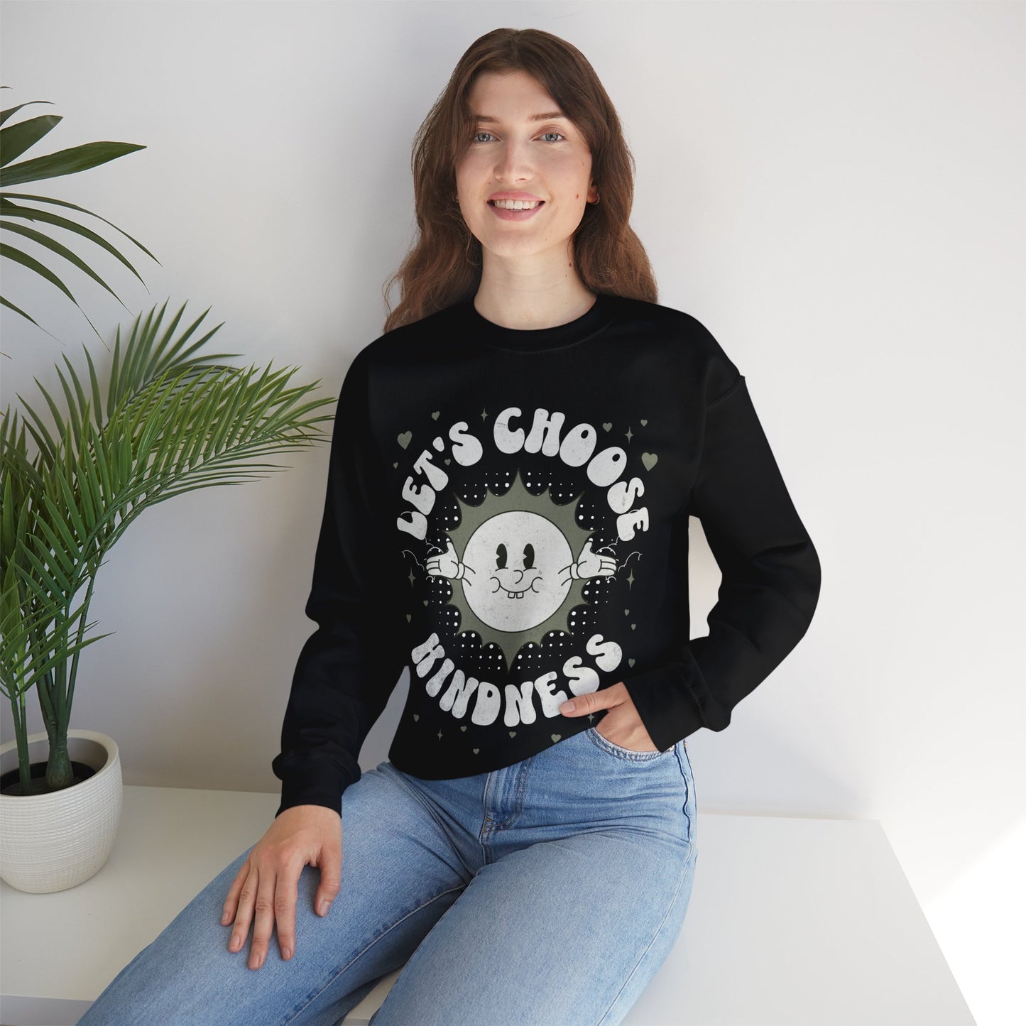 Let's Choose Kindness - Unisex Heavy Blend™ Crewneck Sweatshirt