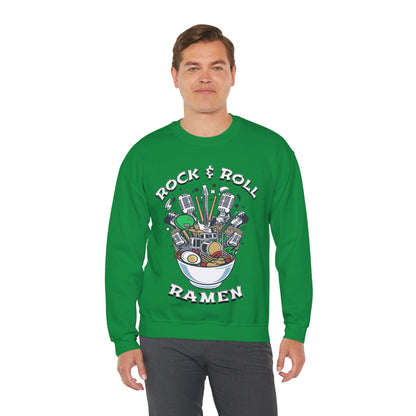 Rock & Roll Ramen - Unisex Heavy Blend™ Crewneck Sweatshirt