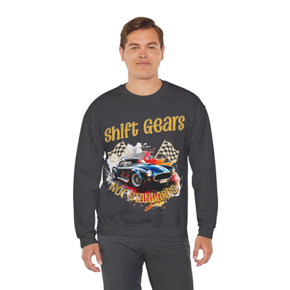 Shift Gears Not Standards Inspirational - Unisex Heavy Blend™ Crewneck Sweatshirt