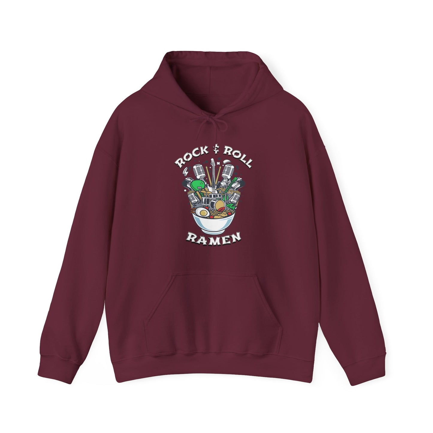 Rock & Roll Ramen - Unisex Heavy Blend™ Hooded Sweatshirt